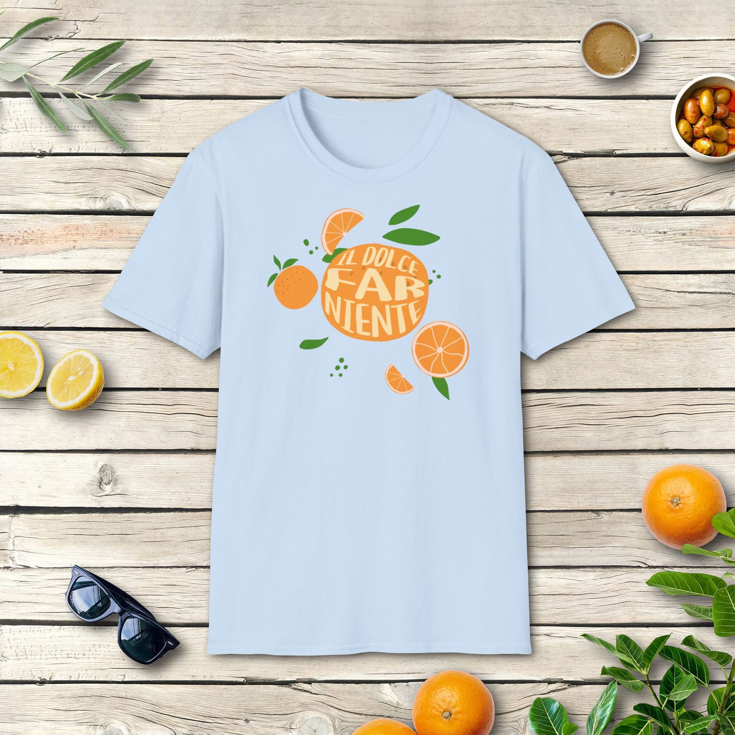 Dolce far niente (Orangen) - T-Shirt