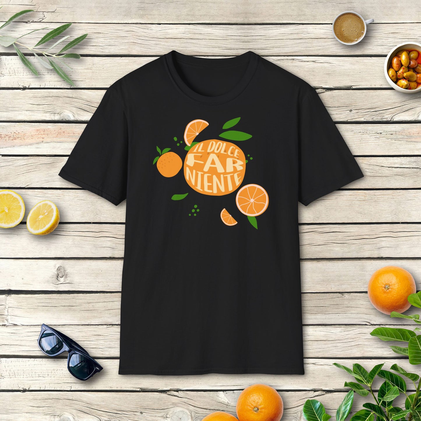 Dolce far niente (Orangen) - T-Shirt