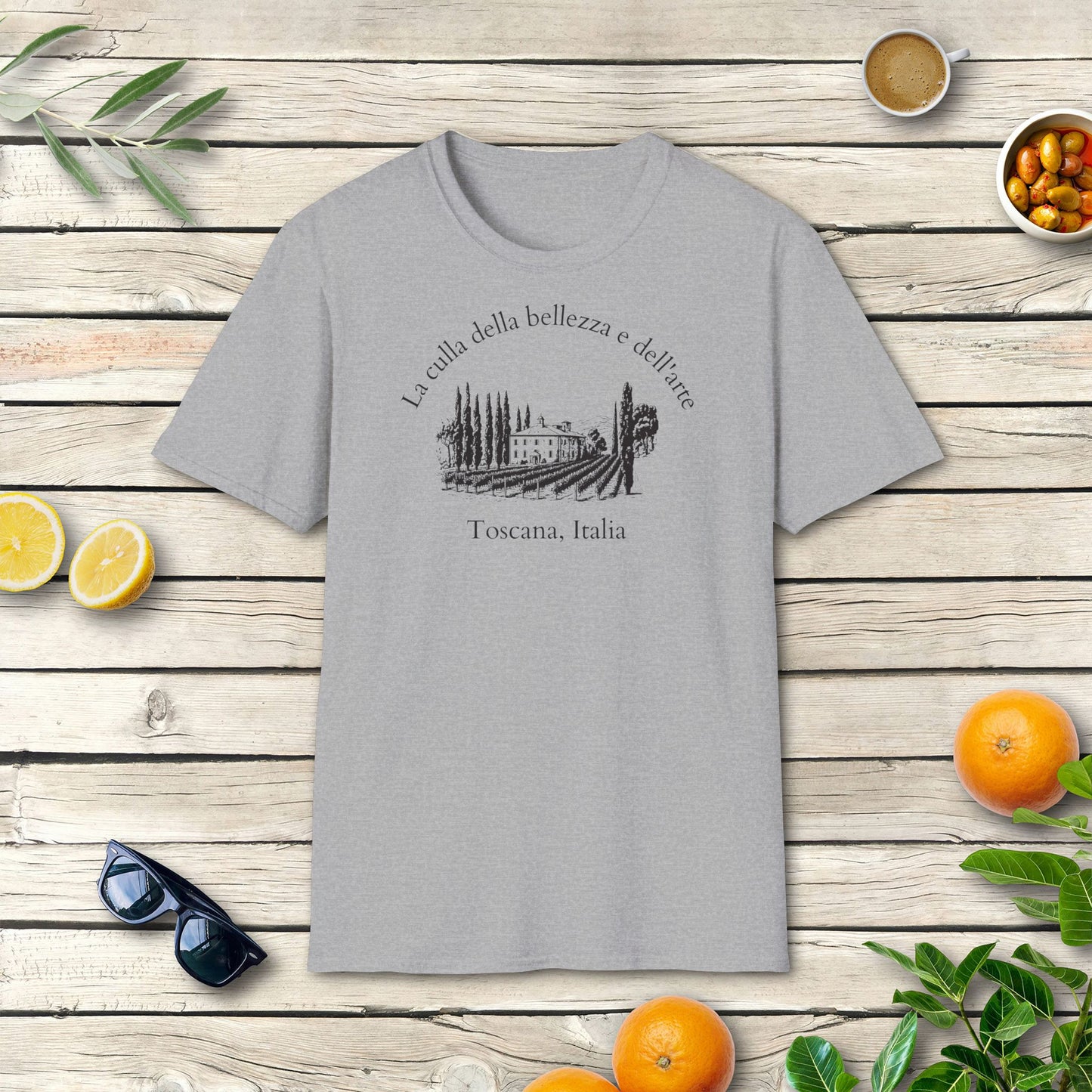 Toscana - Culla della bellezza - T-Shirt