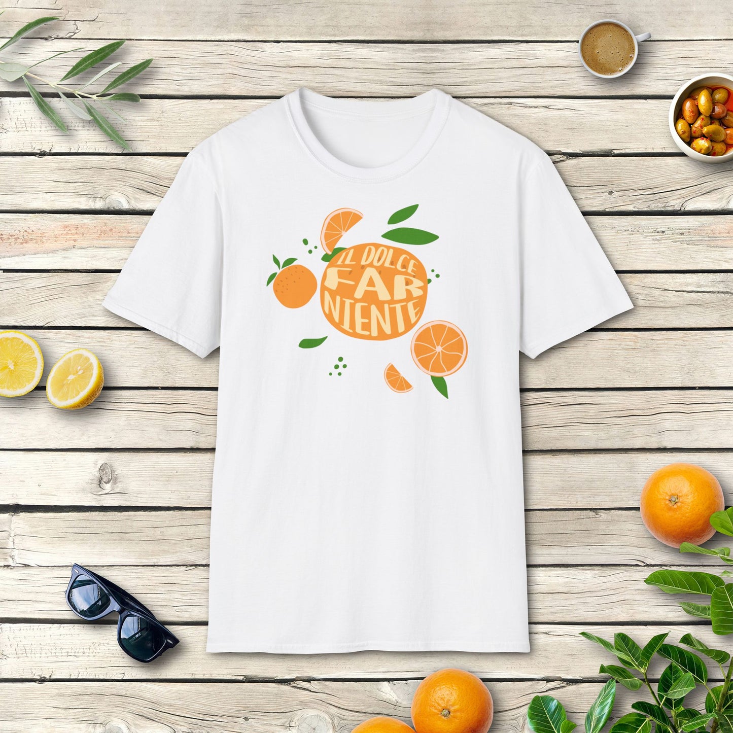 Dolce far niente (Orangen) - T-Shirt