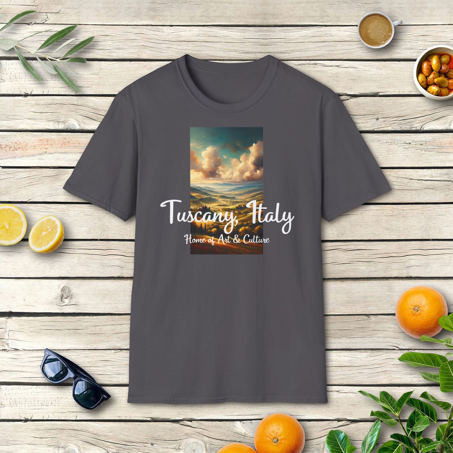 Tuscany - Home of art & culture - T-Shirt