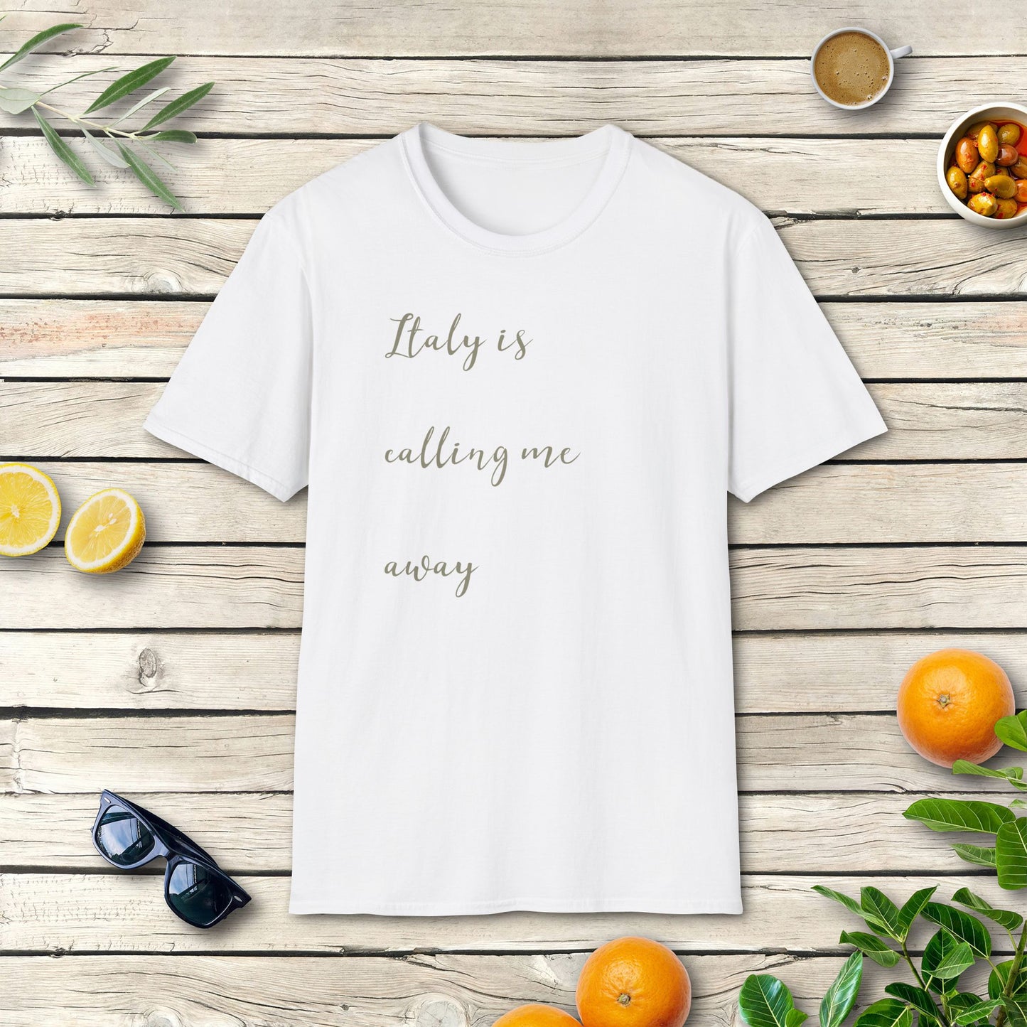 Italy is calling me away - T-Shirt