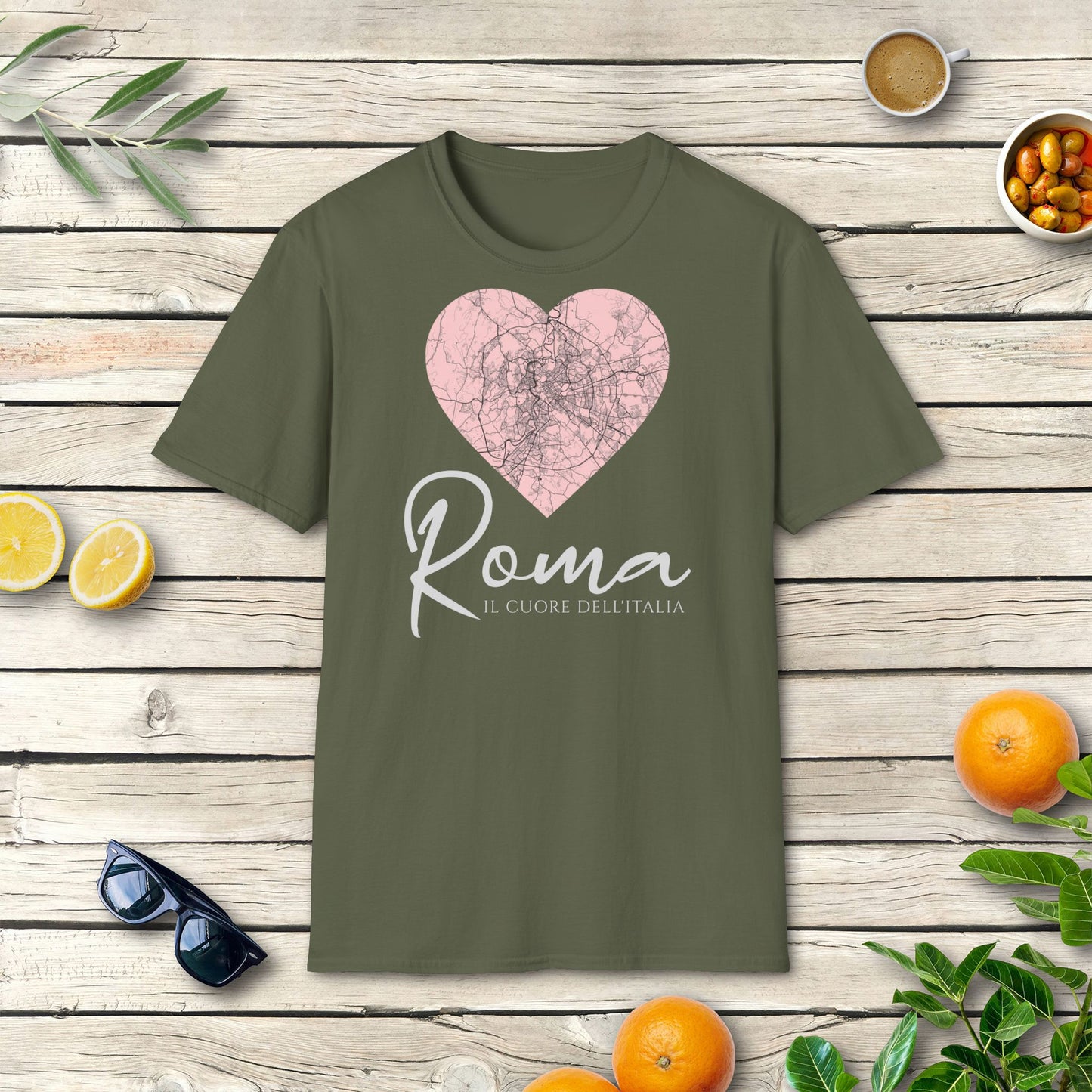 Roma - Il cuore dell'Italia - T-Shirt